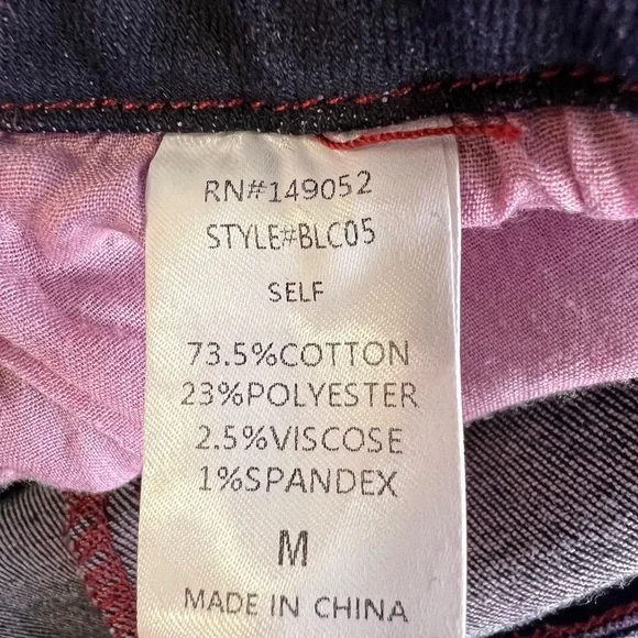 Fashion Nova Women’s More Drama Denim Jumpsuit - Dark Wash Sz Medium RN 149052 - Picture 11 of 16